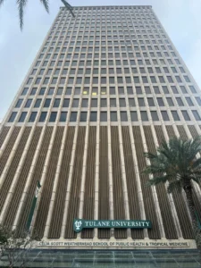 The Celia Scott Weatherhead School of Public Health and Tropical Medicine at 1440 Canal St. as seen on Monday, May 18. STAFF PHOTO BY: Stephanie Riegel